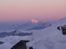 Balmenhorn gegen Mont Blanc